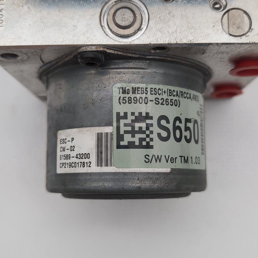 2019 2020 Hyundai Santa Fe 2.4L AWD ABS Anti Lock Brake Pump 58900-S2650
