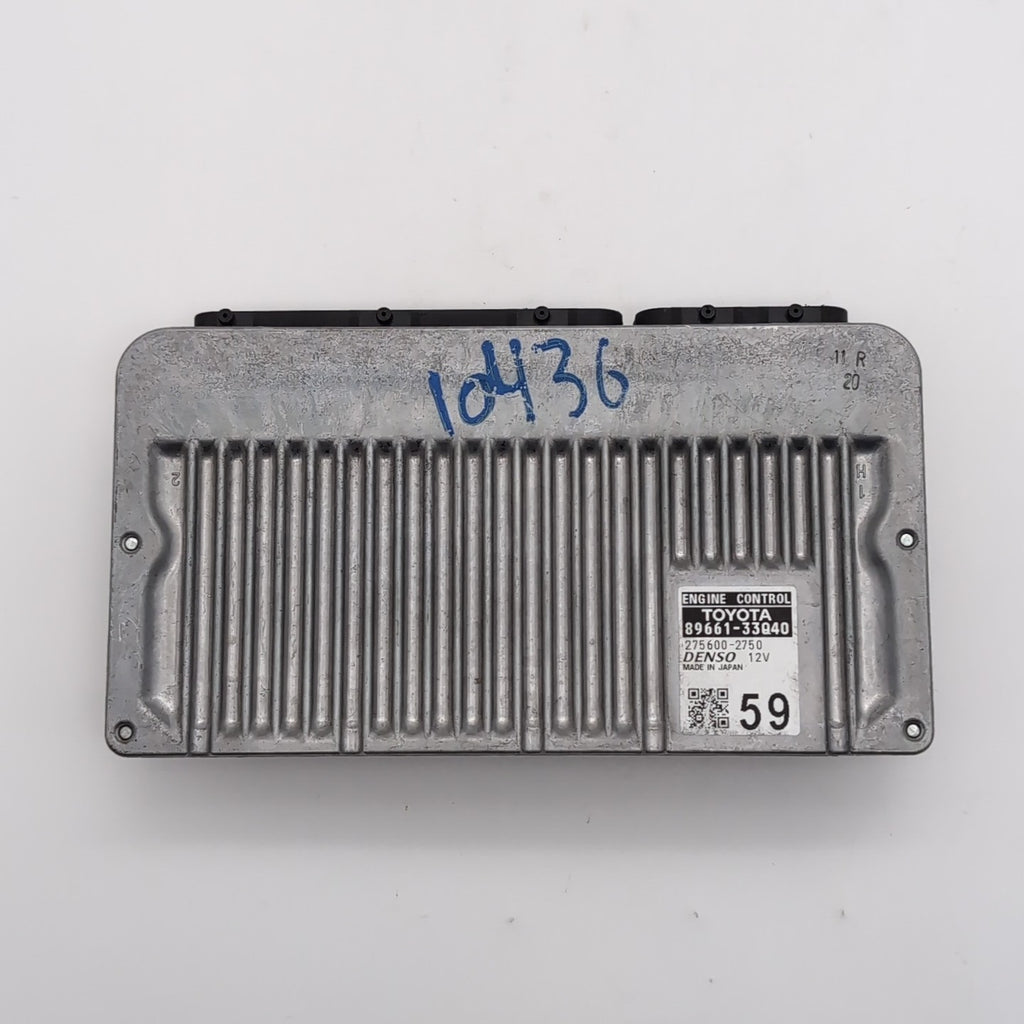 2015 LEXUS ES300H ECM ECU Engine Control Module 89661-33040