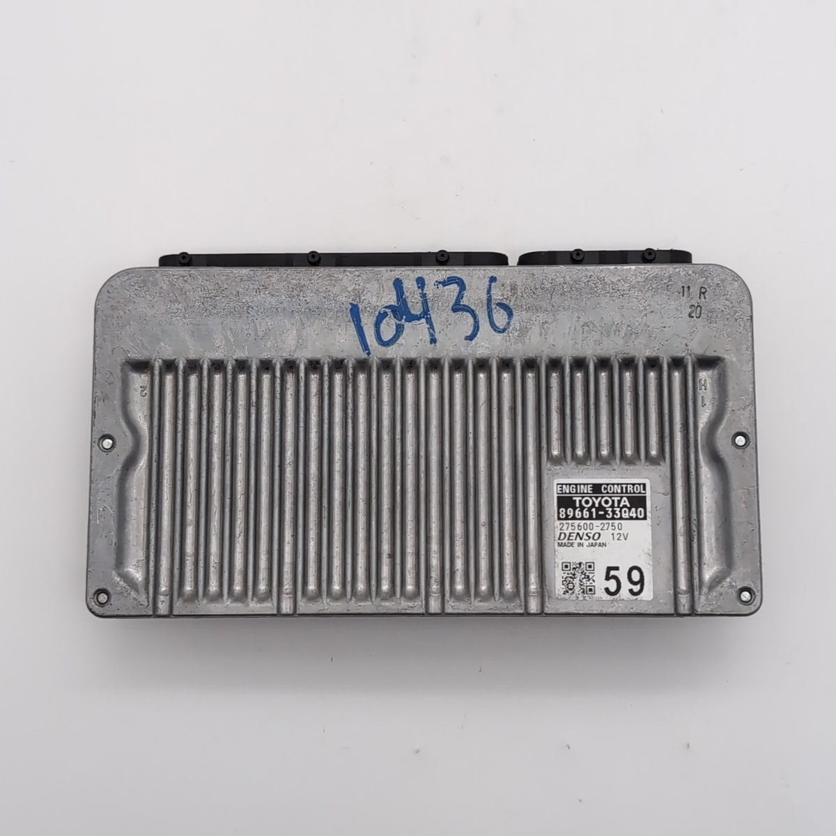 2015 LEXUS ES300H ECM ECU Engine Control Module 89661-33040