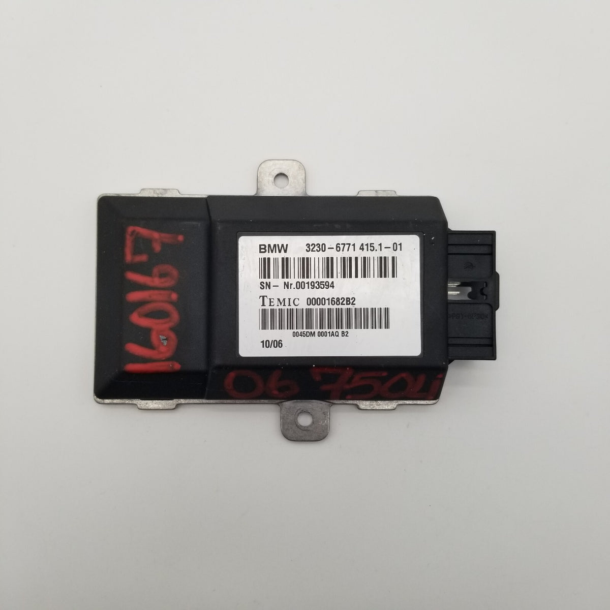 For Bmw Oem E65 E66 7 Series Steering Column Computer Control Module 6771415