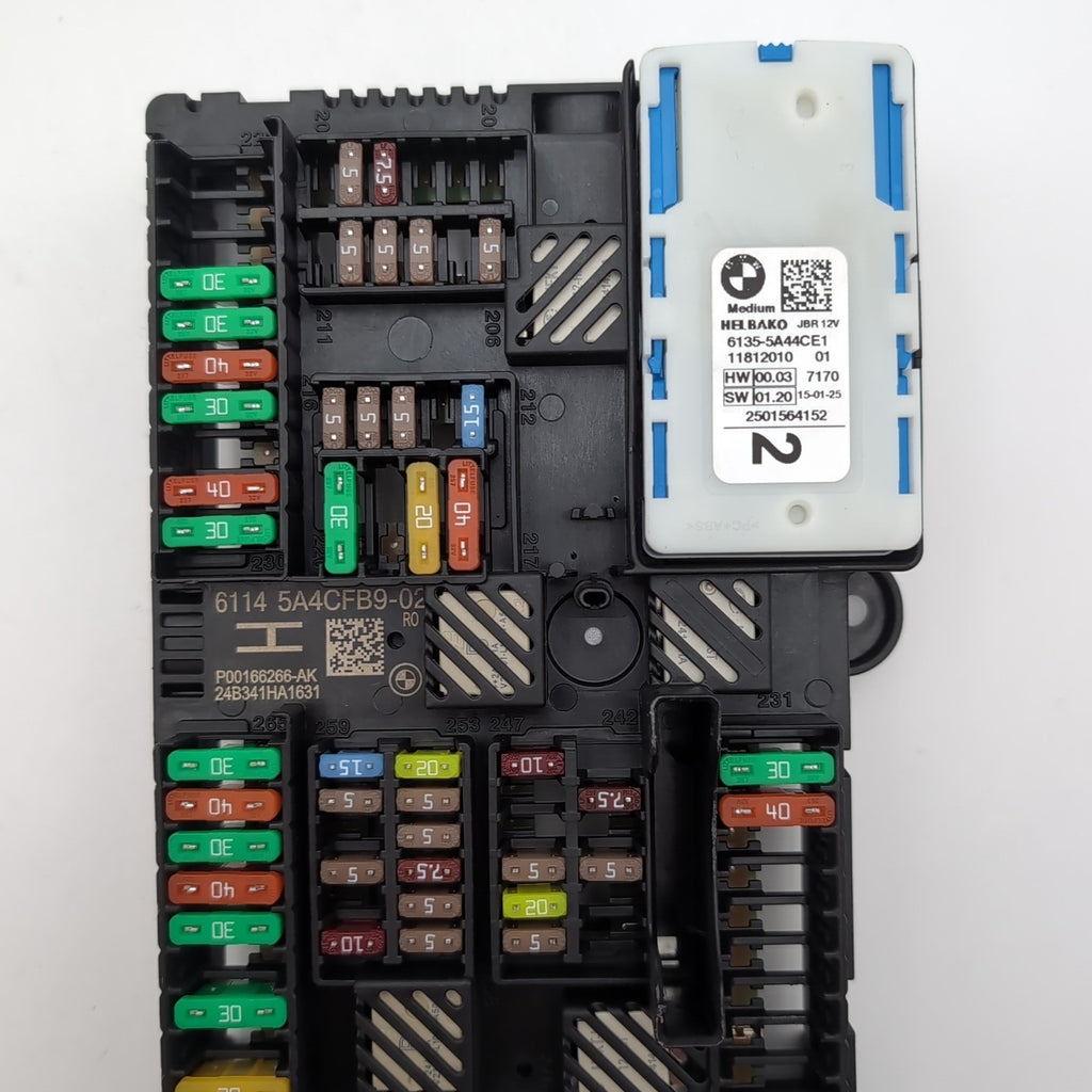 2021 - 25 BMW M2 M3 M4 G80 G82 G83 G87 REAR POWER DISTRIBUTION FUSE BOX 5A4CFB9