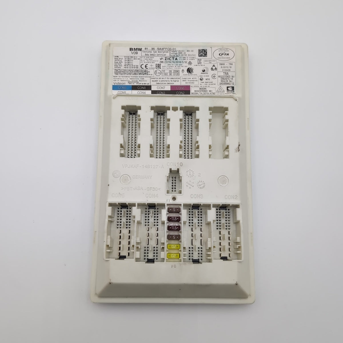2024 2025 BMW iX X2 X5 X6 G05 G06 BODY DOMAIN CONTROL MODULE FUSE BOX BDC UNIT