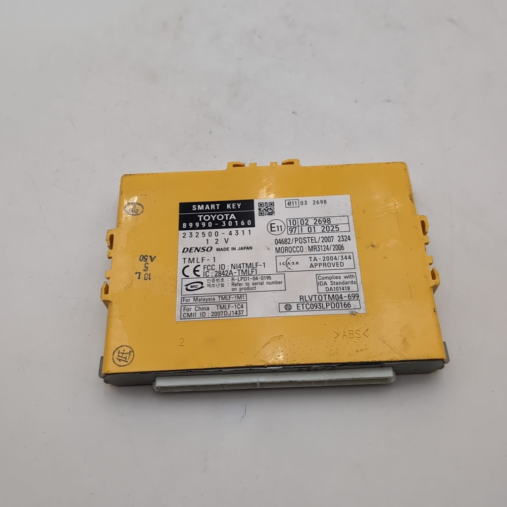 2010 2011 Lexus GS350 Smart Key Keyless Entry Control Module 89990-30160
