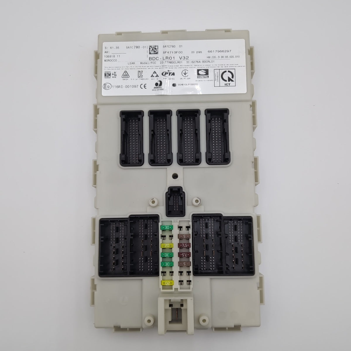 2014- 2021 BMW i3 I01 BDC V32 Body Domain Controller Module 5A1C780
