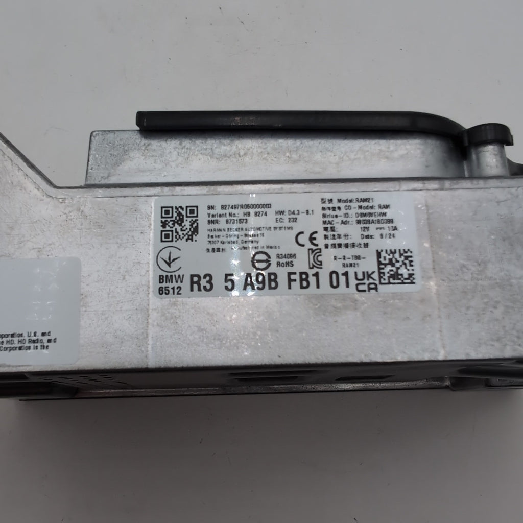 2022 - 2025 BMW G20 U06 X1 X2 X3 Radio Receiver Control Module 5A9BFB1