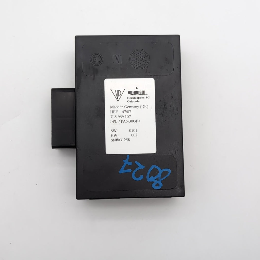 2008 2009 2010 PORSCHE CAYENNE REAR TRUNK TAILGATE CONTROL MODULE 7L5959107