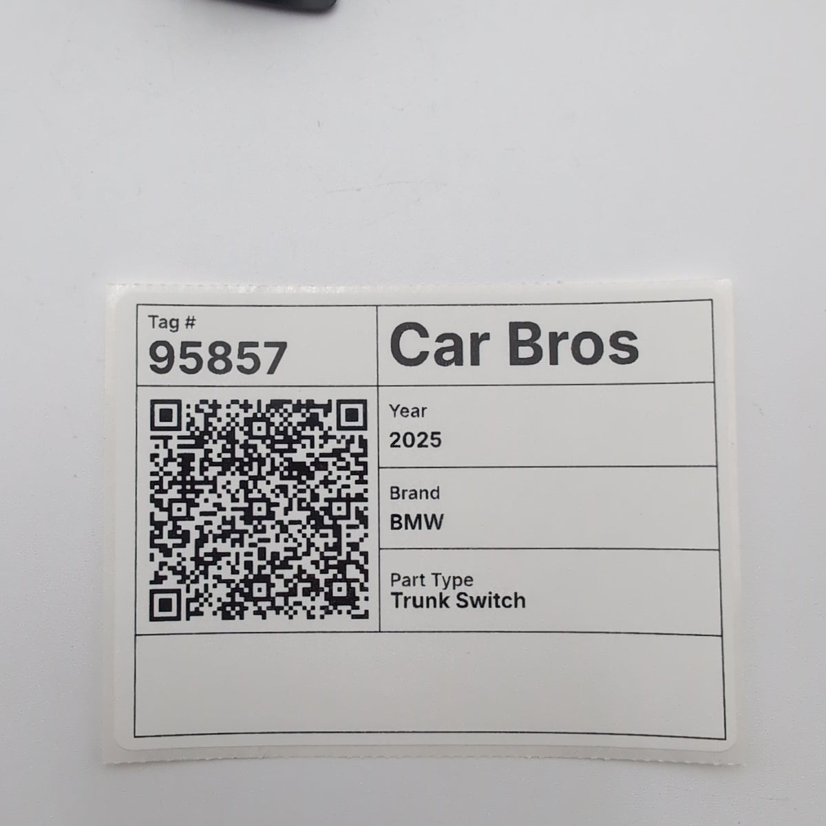 2023 - 2026 BMW G20 G26 XM X3 X5 X6 X7 Rear Trunk Open Close Switch 5A64C25