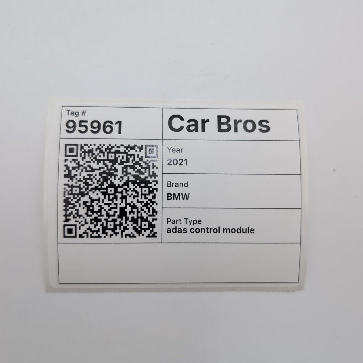 2017 - 2021 BMW X1 X2 i3 i3s KAFAS2 Lane Assist Camera Control Module 5A0B302