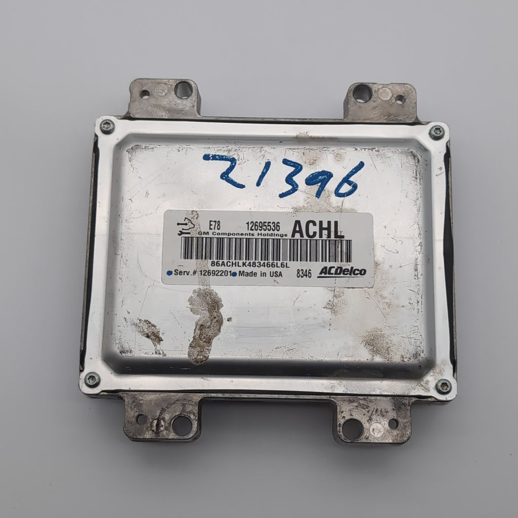 2017 2018 2019 Chevrolet Trax 1.4L Engine Control Module ECM ECU E78 12695536