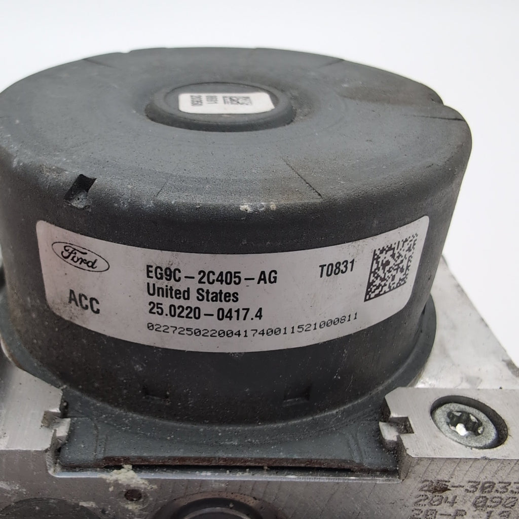 2014 2015 2016 Ford Fusion ABS Anti Lock Brake Pump EG9C-2C405-AG