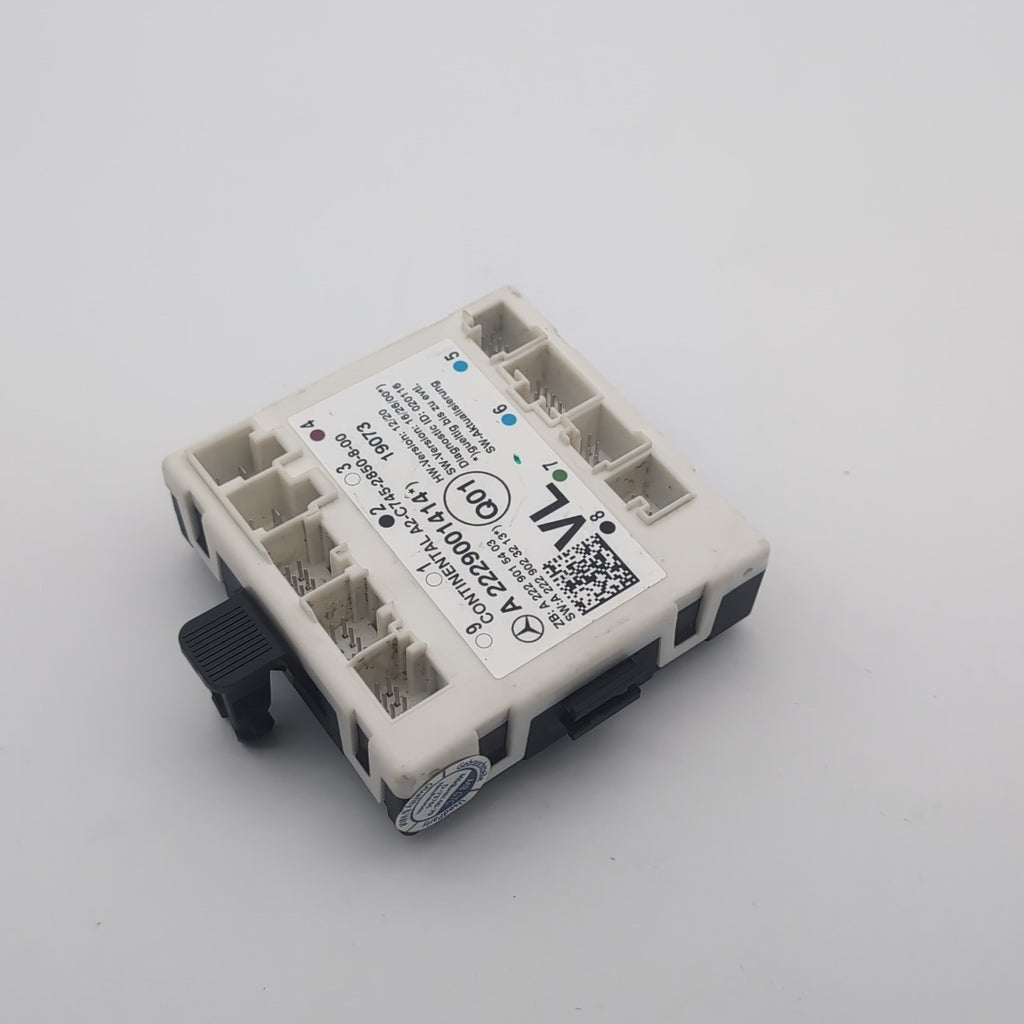 2015 - 2021 MERCEDES C300 W205 FRONT LEFT DOOR CONTROL MODULE OEM A2229001414
