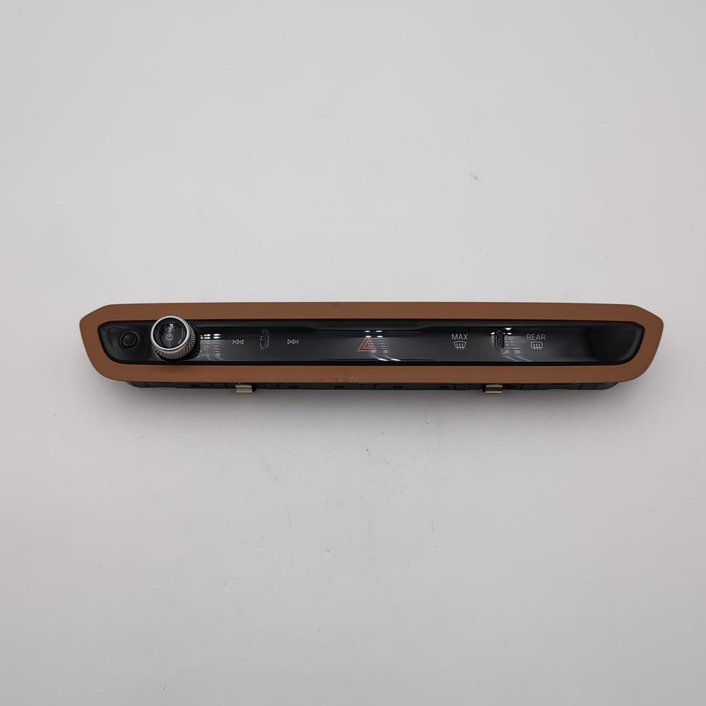 2022 - 2026 BMW M340i G20 i4 430i G26 Front Dash Radio Control Panel Cognac Trim