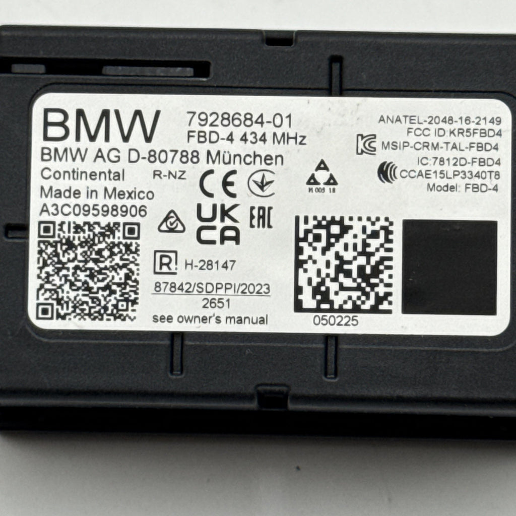 2024 - 2026 BMW G20 G22 G26 G60 X3 X5 X6 X7 Radio Remote Receiver Control Module
