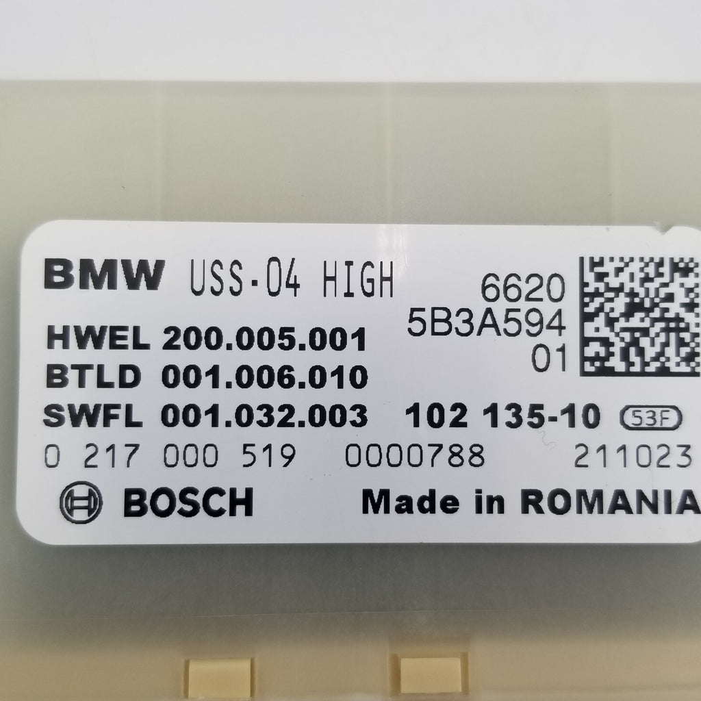 2022 - 2025 BMW 3 4 5 G20 G26 G30 USS Ultra Sonic Parking Sensor Module 5B3A594