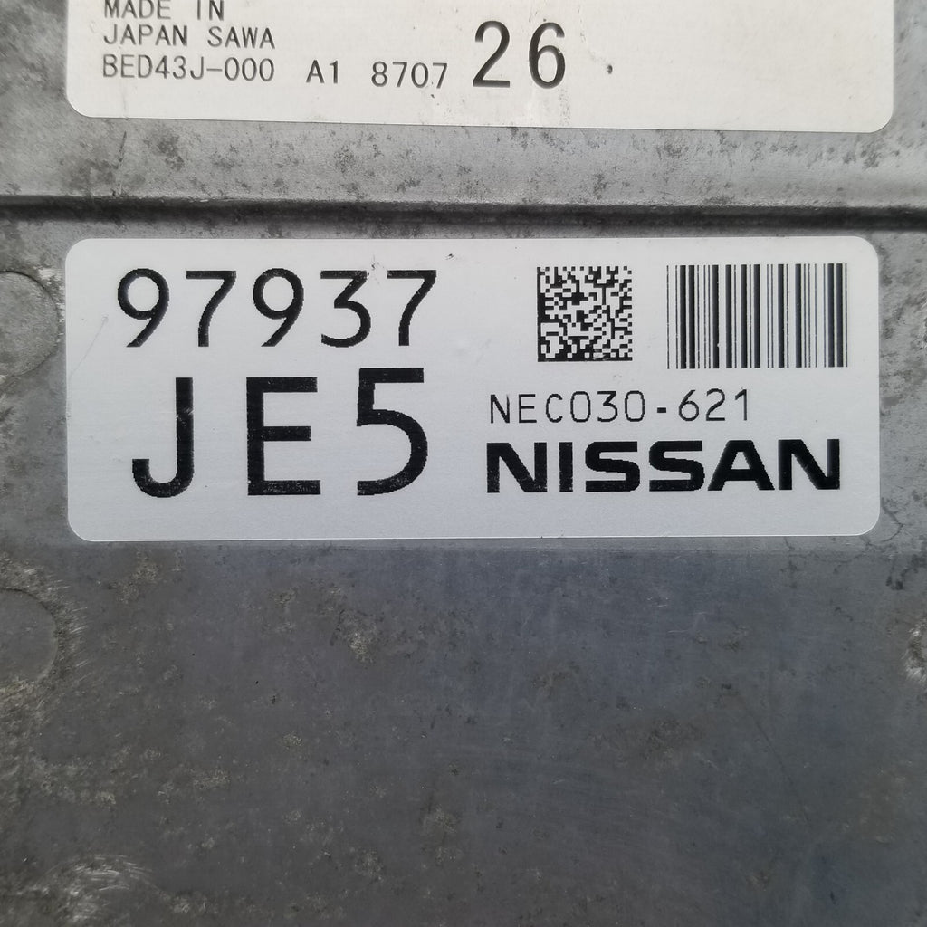 2018-2020 Nissan Rogue Sport ECM Engine Computer Control Module AWD BED43J-000