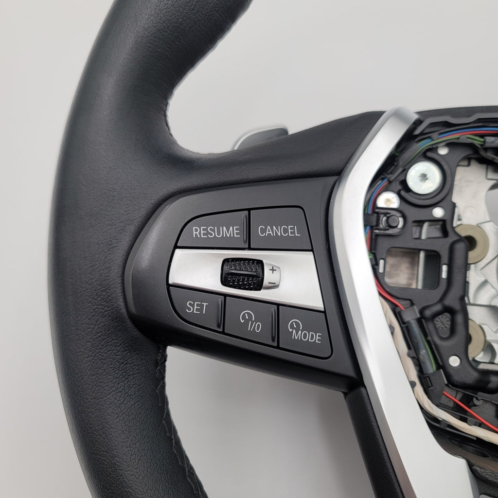 2019- 2024 BMW X5 G05 DRIVER STEERING WHEEL W/ ASSIST & CONTROLS W/ PADDLE