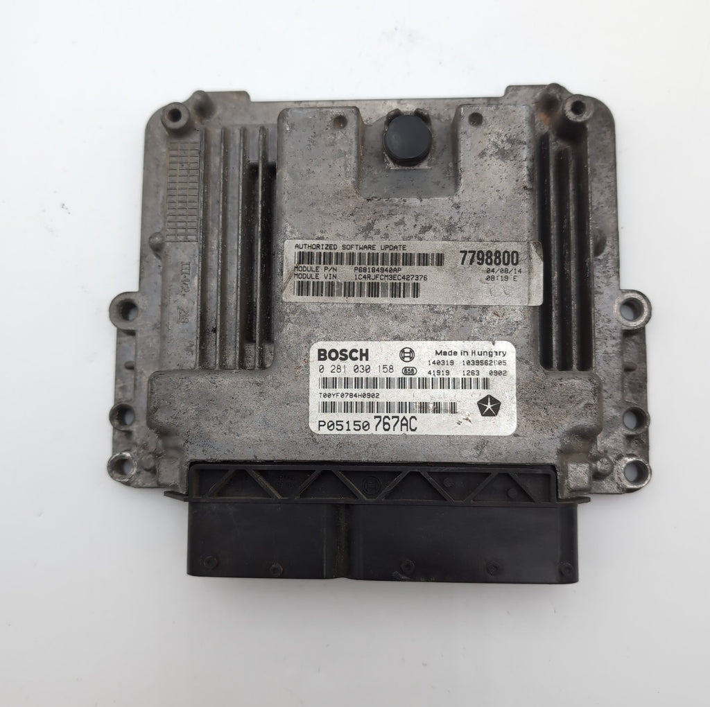 2014- 2018 Jeep Grand Cherokee 3.0L Diesel Engine Control Module 05150767AC