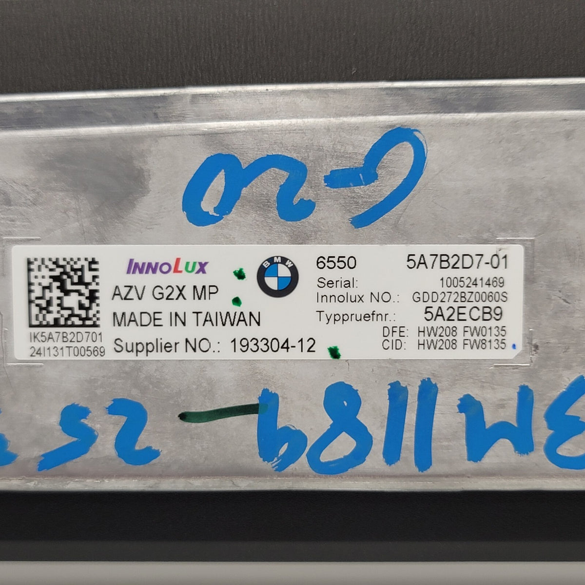 2023 - 2026 BMW G20 G26 G42 M3 M4 Instrument Cluster Infotainment Display Screen