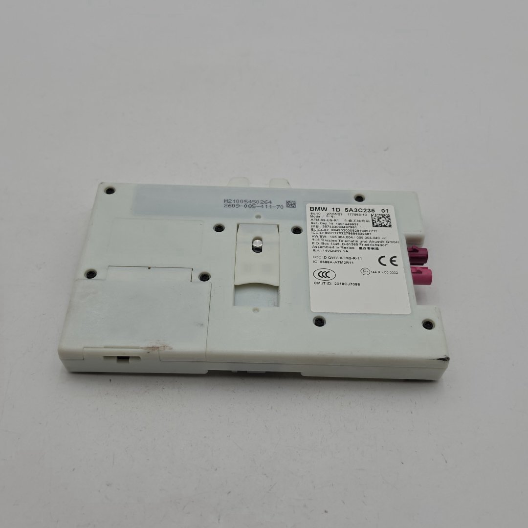 2019 - 2023 BMW G20 G30 M3 M4 X5 Antenna Telematics Control Module 5A3C235