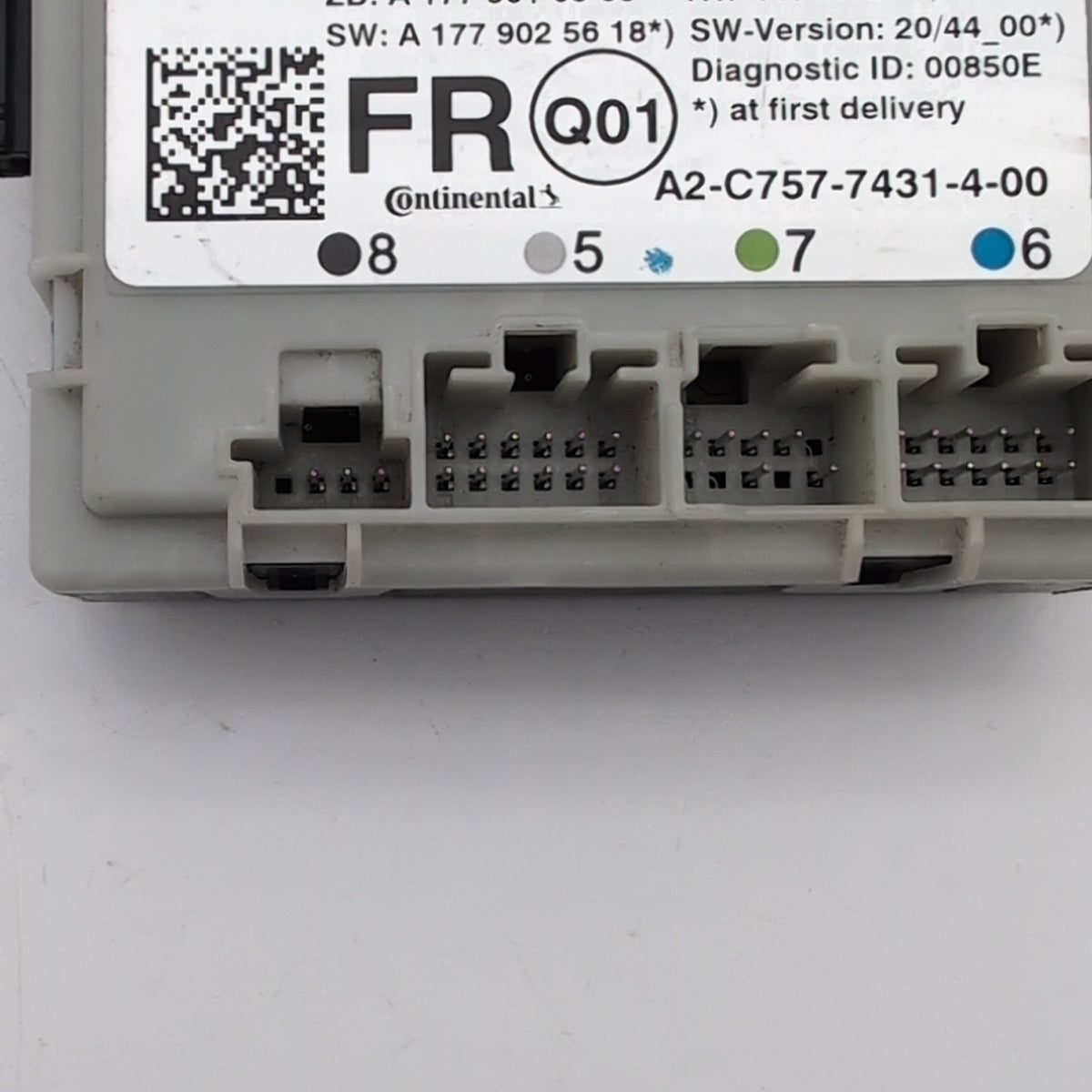 2019- 2022 MERCEDES A220 V177 FRONT RIGHT DOOR CONTROL MODULE OEM A1779005409