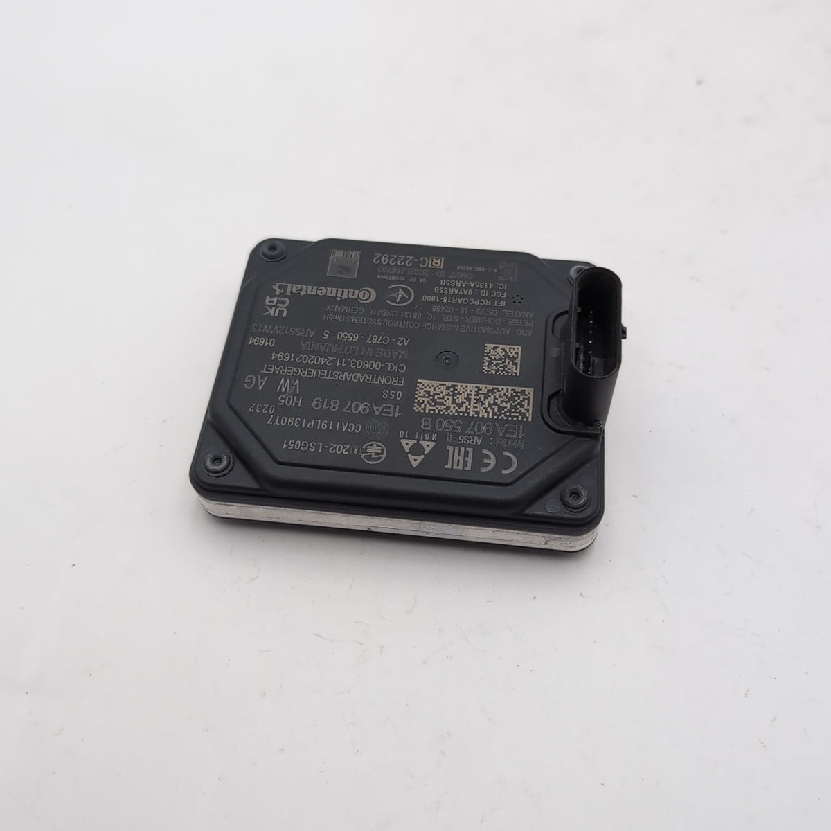 2025 Volkswagen ID Buzz Front Cruise Distance Radar Sensor 1EA907819 1N3907461B