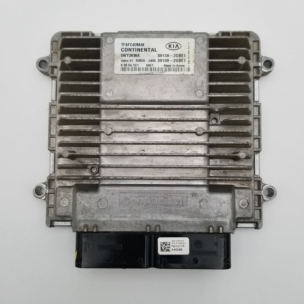 2014 2015 Kia Optima 2.4L Engine Computer Control Module ECM OEM 39138-2GBE1