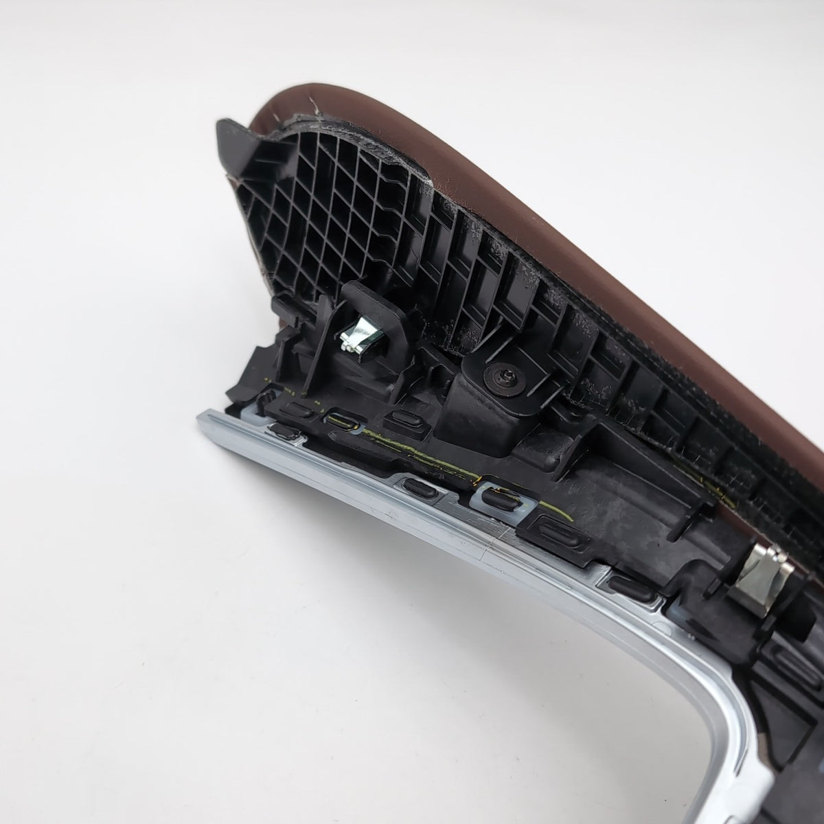2024 2025 BMW X5 Center Console Wood Trim Fineline Argento Gloss 7884113