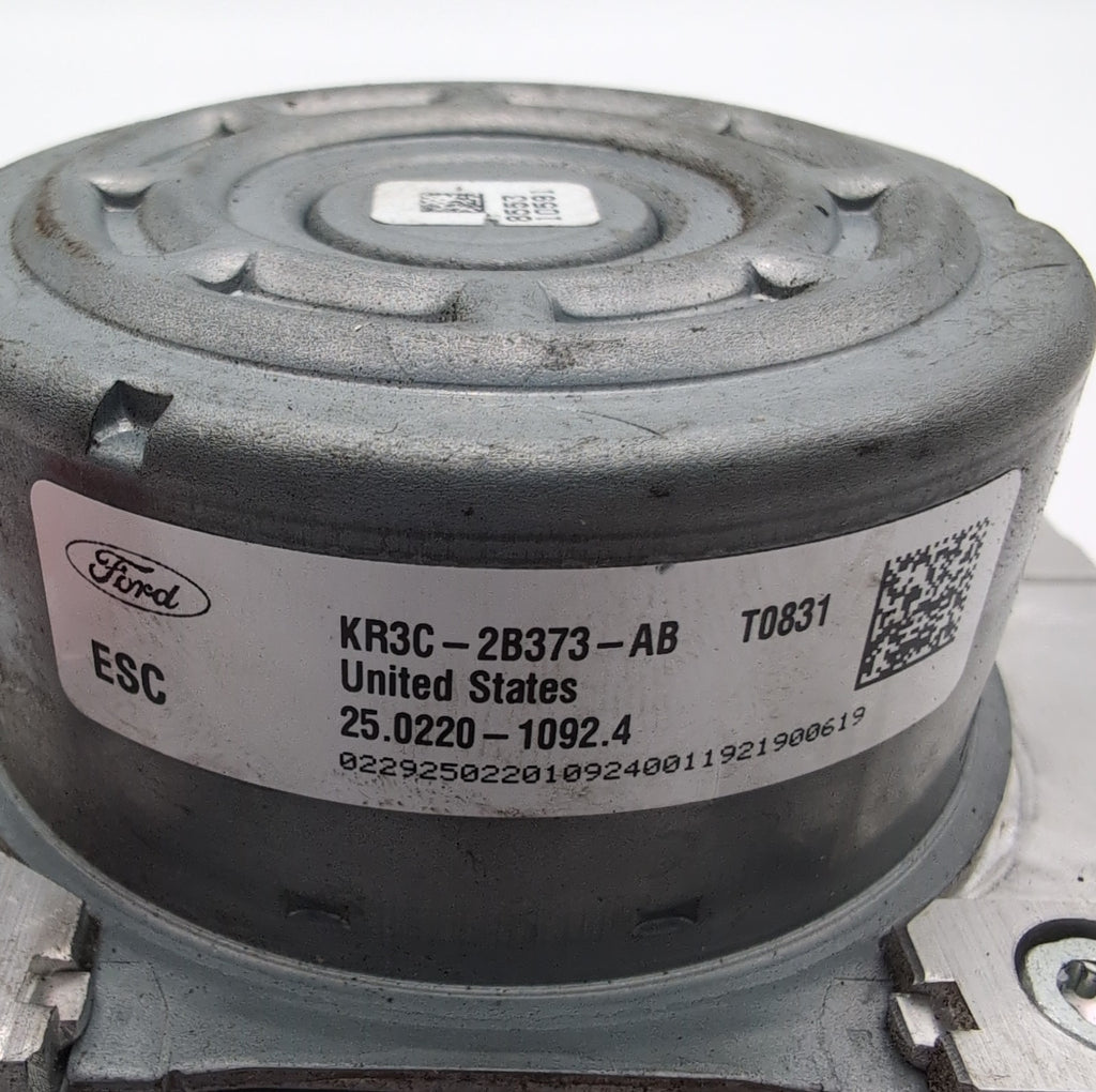 2019- 2022 Ford Mustang 2.3L Manual ABS Anti Brake Lock Pump KR3C-2B373-AB