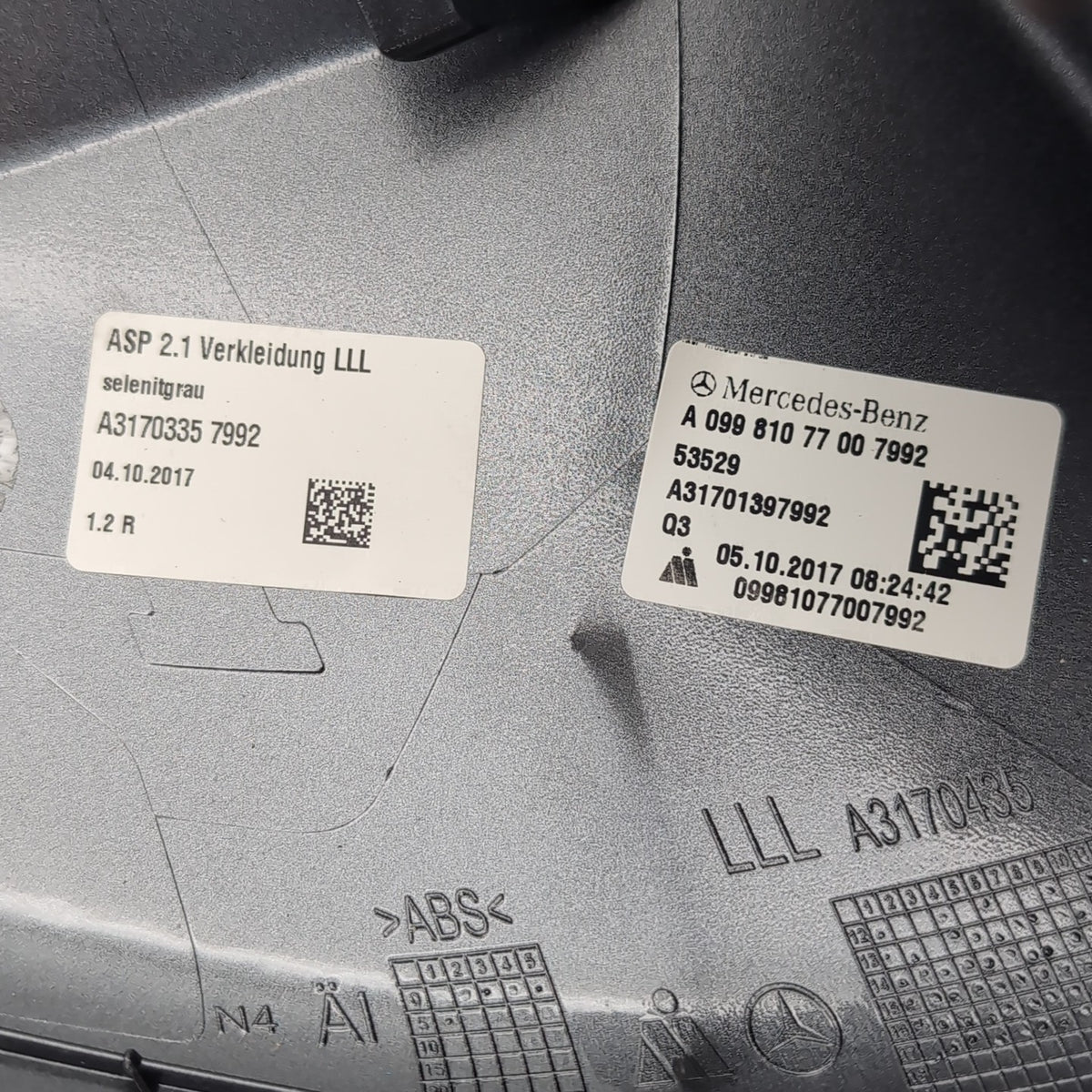 2015- 2020 Mercedes X253 W205 Left Side View Mirror Cap Cover Shell A0998107700