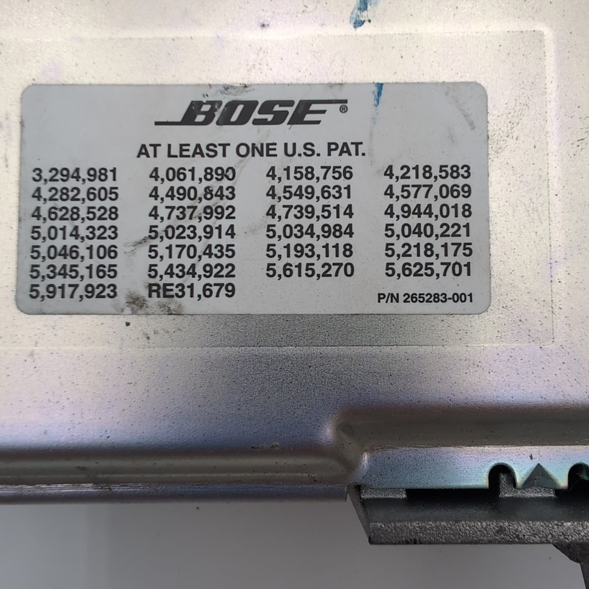 2009 2010 2011 Nissan Murano Bose Radio Audio Amp Amplifier 280611AK0A
