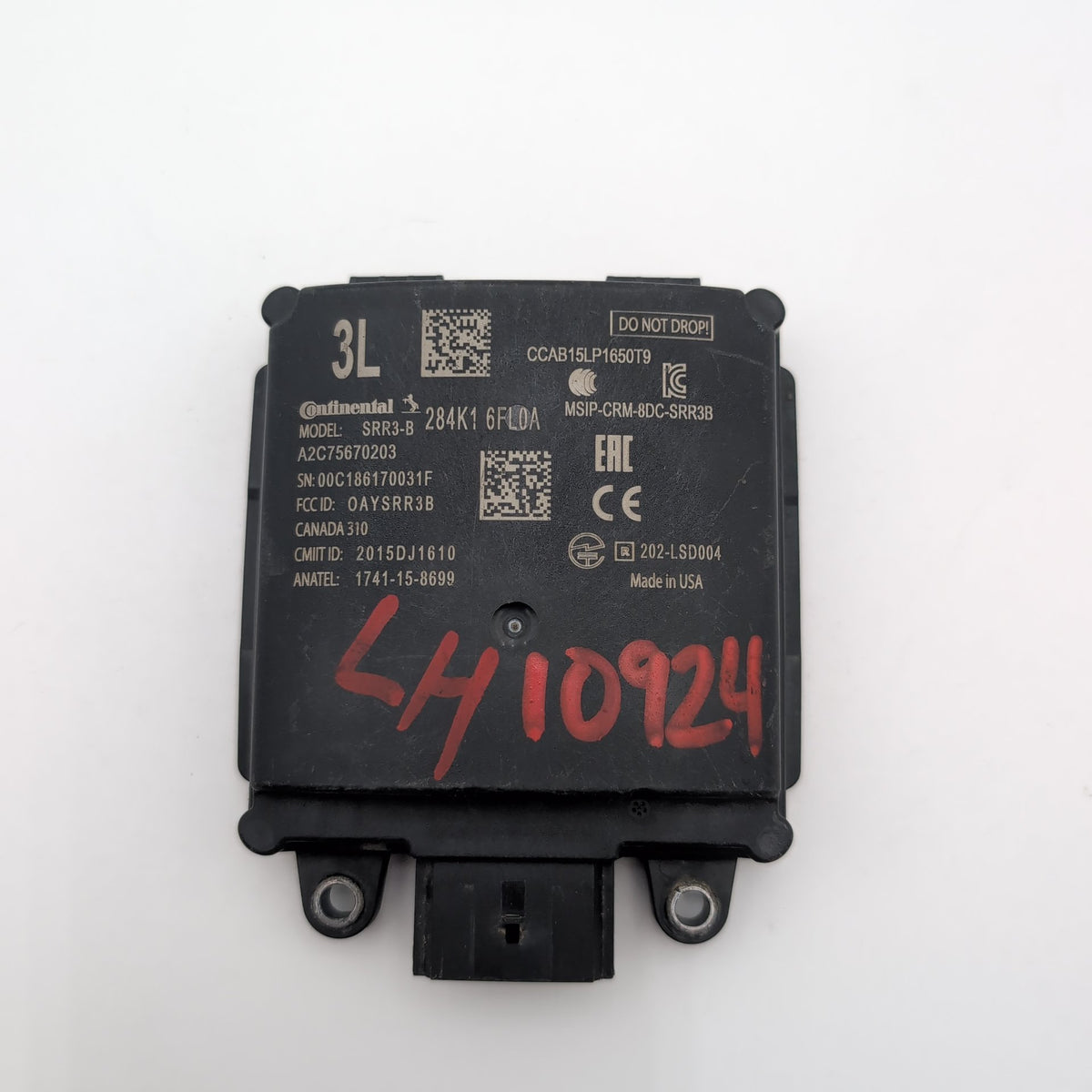 2016 - 2020 Nissan Rogue Rear Left Blind Spot Radar Sensor 284K16FL0A