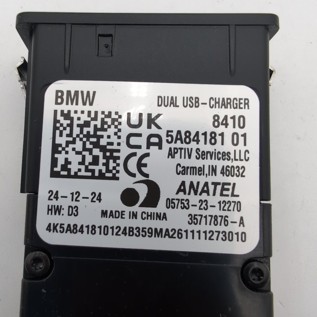 2023 - 2026 BMW 228i F74 X1 X2 MINI Dual USB Port Charger Socket 5A84181
