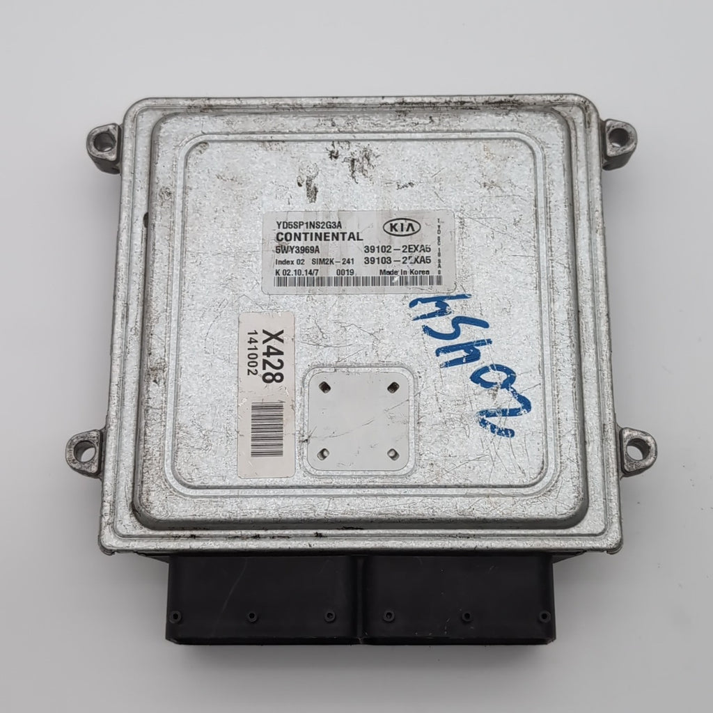 2015 Kia Forte 1.8 Engine Computer Control Module ECM ECU 39102 2EXA5 OEM