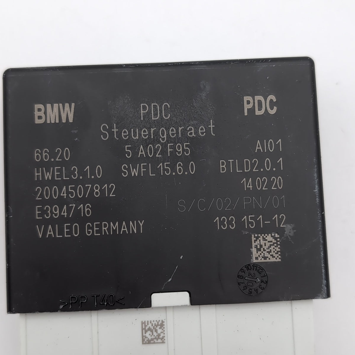 2014- 2021 BMW i3 i3s I01 PDC PARKING DISTANCE ASSISTANT CONTROL MODULE 5A02F95