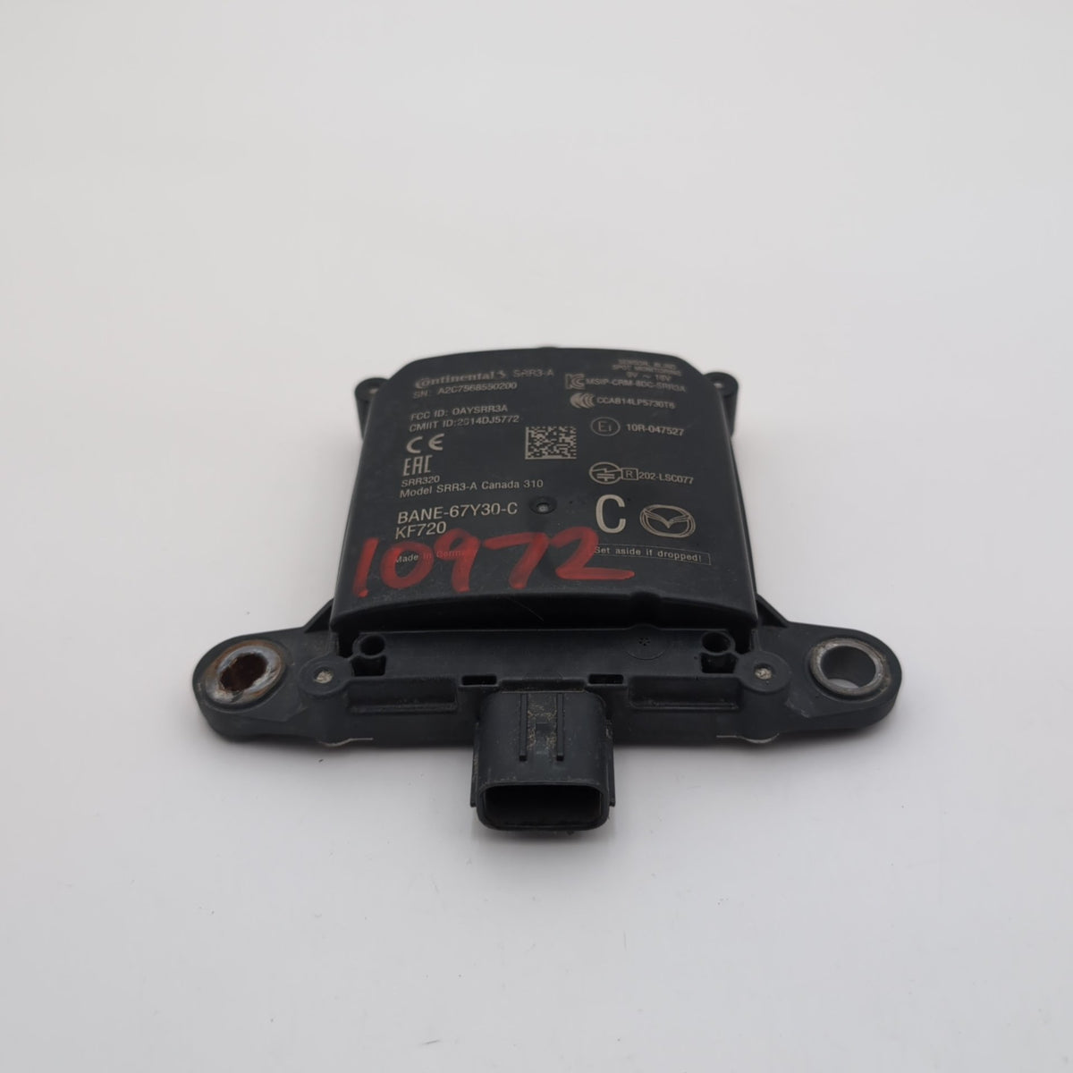 2017 2018 Mazda 3 Rear Blind Spot Monitor Radar Sensor BANE-67Y30-C