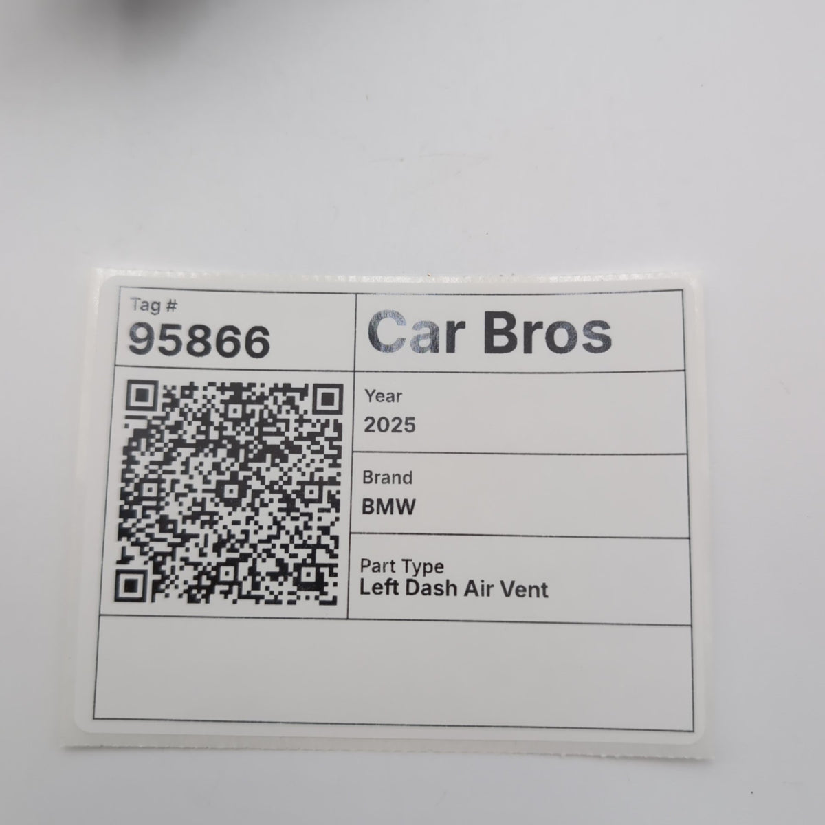 2023 - 2026 BMW 330i G20 G26 G80 Left Driver Dash AC Air Vent Trim 9633611