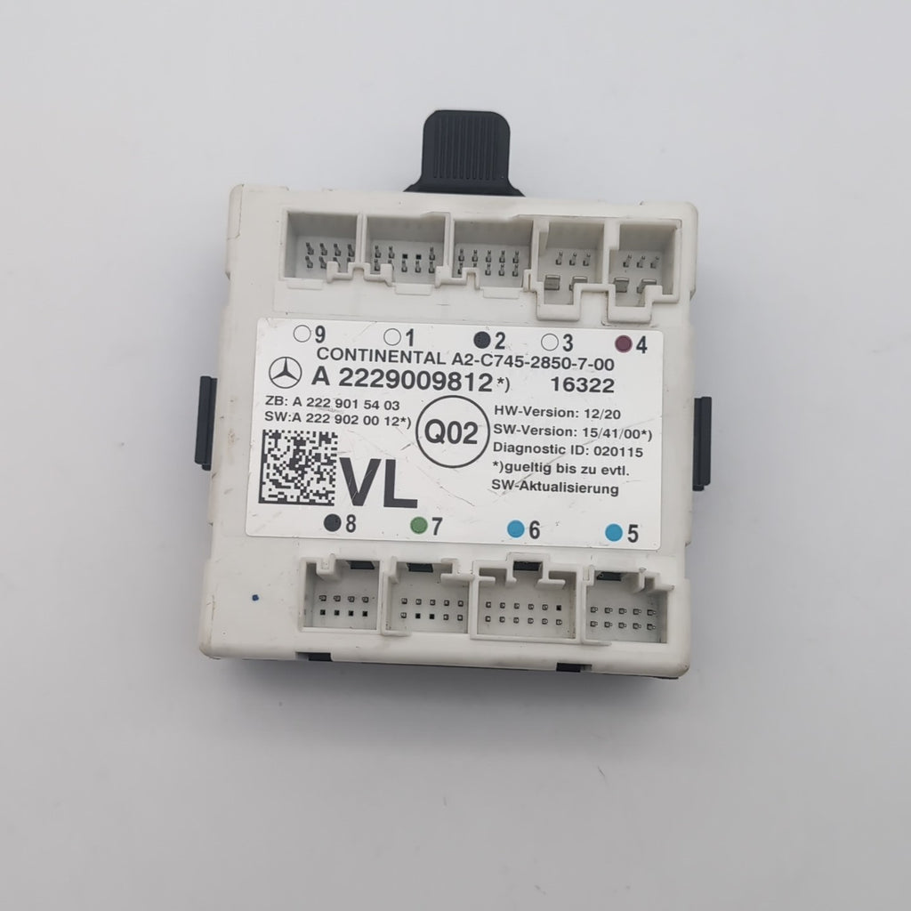 2016- 2023 Mercedes C GLC Class W205 X253 Front Left Door Control Module