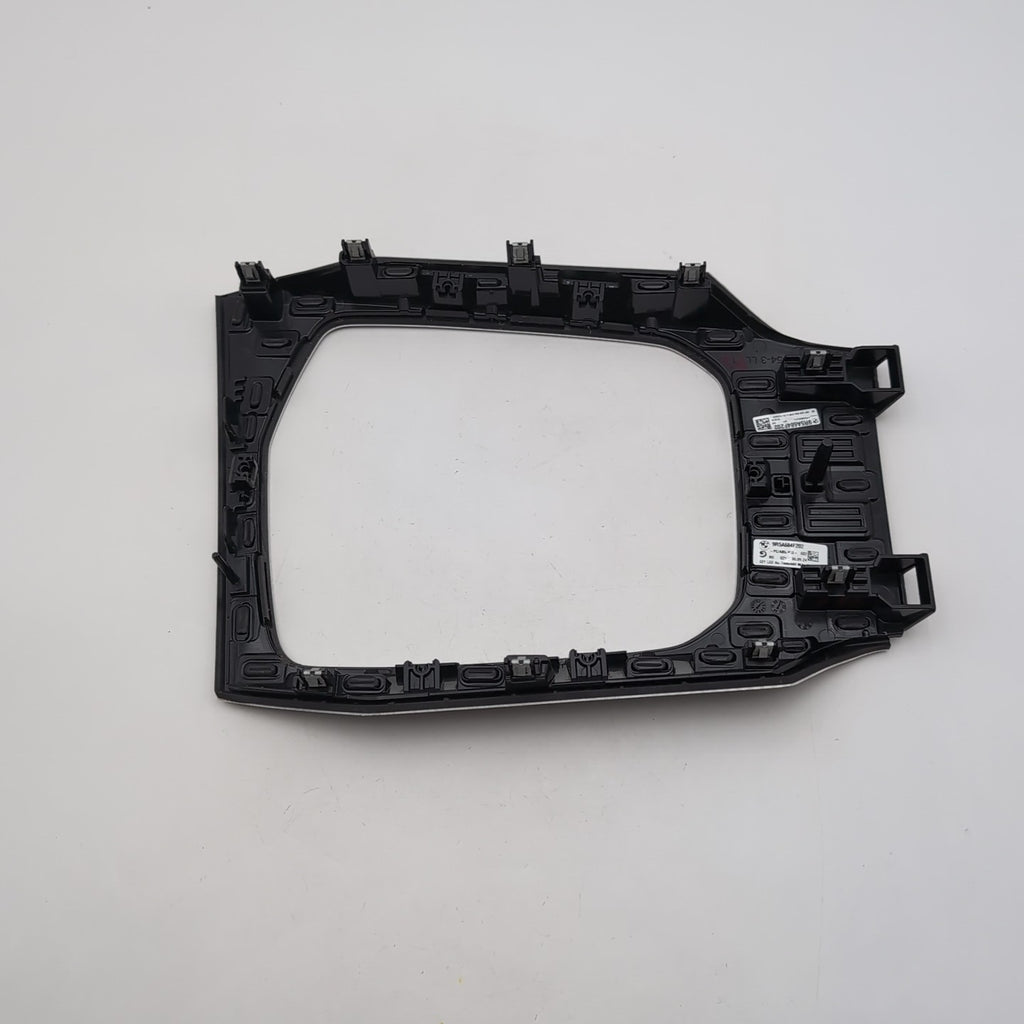 2024 2025 2026 BMW 440i G26 G42 G80 Center Console Trim Aluminum Fine Brushed