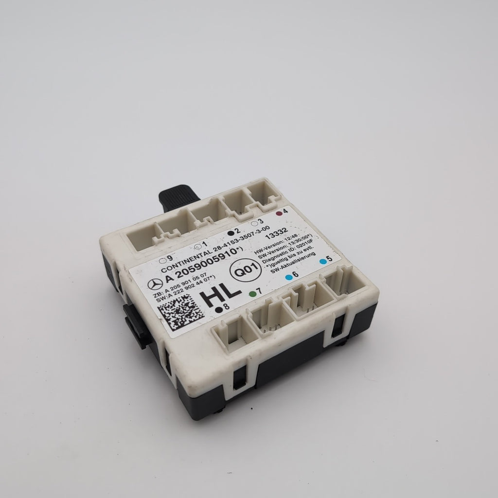 2014- 2018 Mercedes C Class W205 Rear Left Door Control Module A2059005910