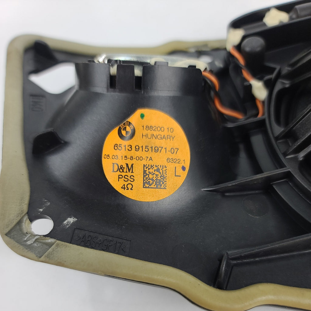 2009- 2015 BMW F01 740 750 Rear Left Deck Shelf Harman Kardon Loud Speaker