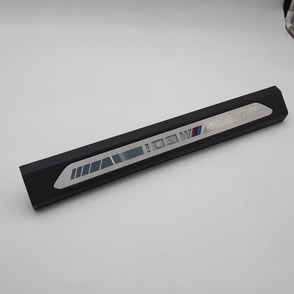 2023 2024 2025 BMW X5 M60i Front and Rear Door Sill Scuff Plate Trim Set