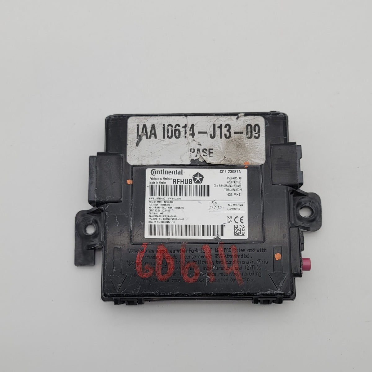 2014- 2017 Dodge Durango Remote Keyless Entry Control Module OEM P68240157AB