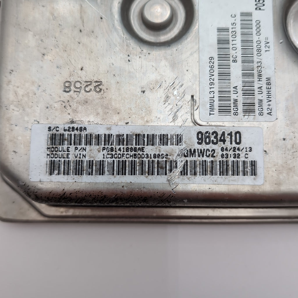 2013 Dodge Dart Engine Computer Control Module ECM ECU 05150663AD