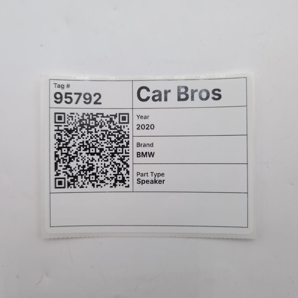2019 - 2026 BMW G20 G42 X3 X4 X5 X6 X7 Front Rear Door Midrange Speaker 6809629