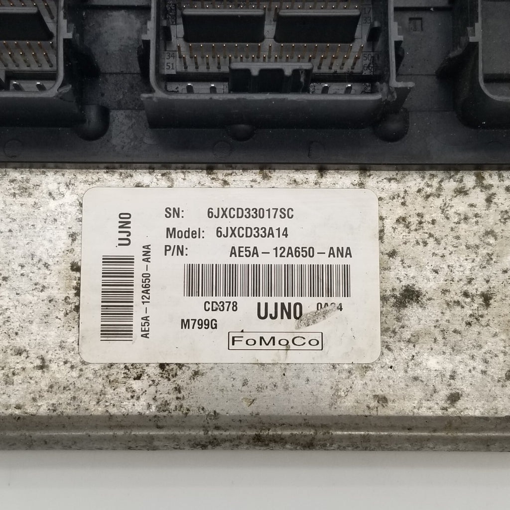 2010 LINCOLN MKZ Engine Computer Control Module ECM ECU AE5A-12A650-ANA OEM