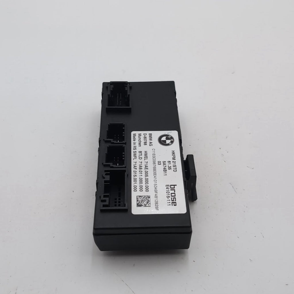 2023 2024 2025 BMW G60 XM X1 X2 X3 Trunk Lid Liftgate Control Module 5A74B11