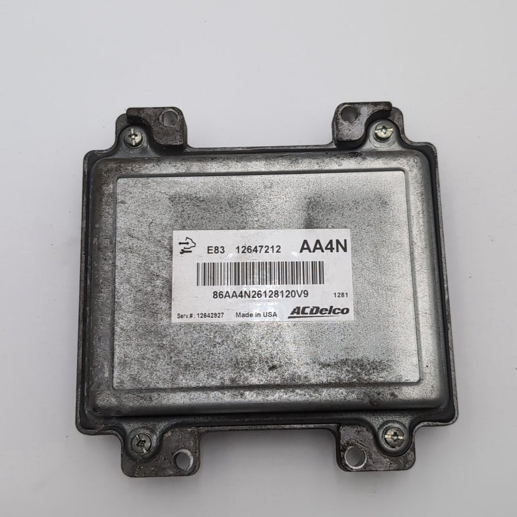 2011 2012 Chevrolet Cruze 1.8L Engine Computer Control Module ECU E83 12647212