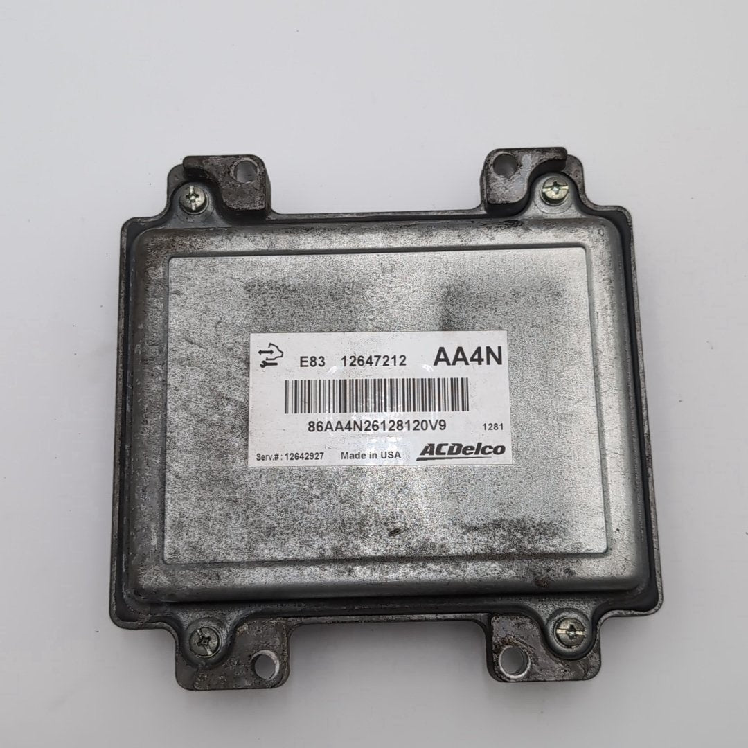 2011 2012 Chevrolet Cruze 1.8L Engine Computer Control Module ECU E83 12647212