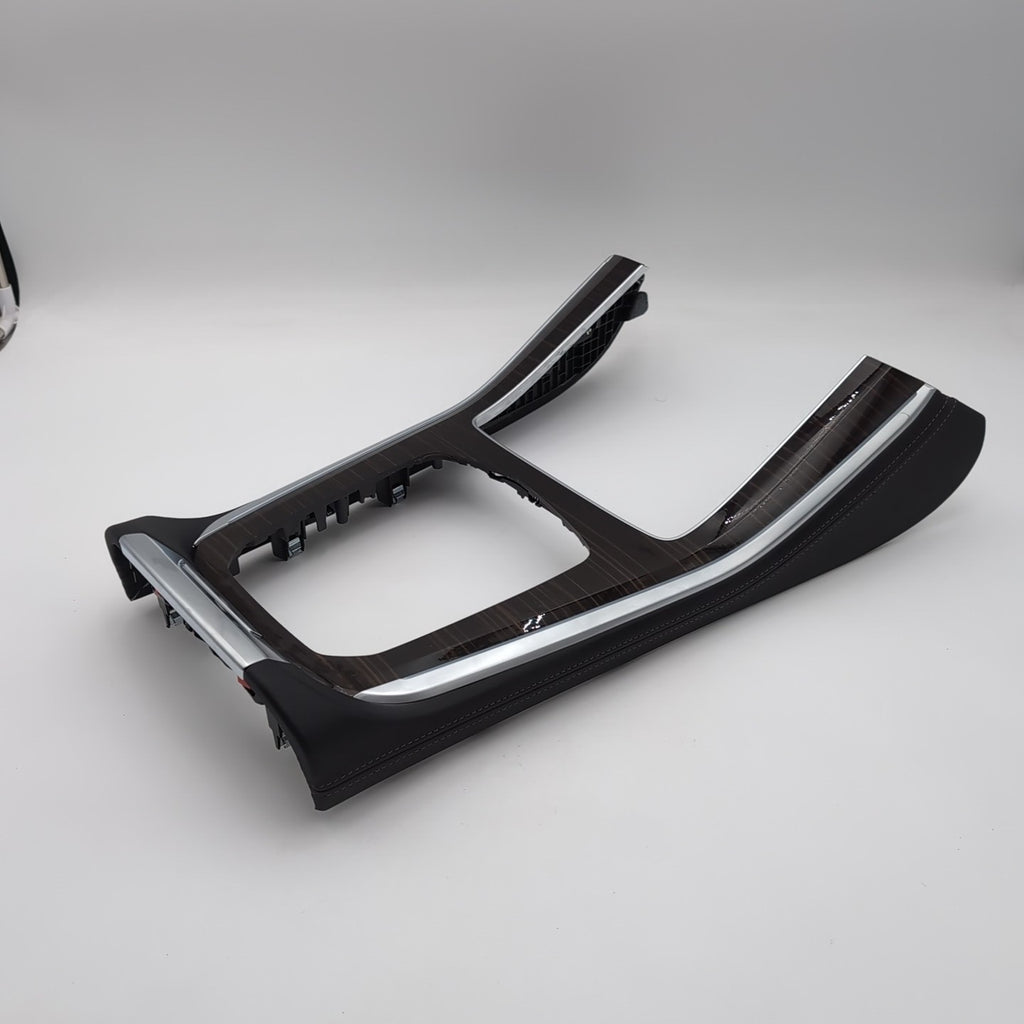 2019 - 2025 BMW X5 Center Console Trim Fineline Stripe Brown 9865022
