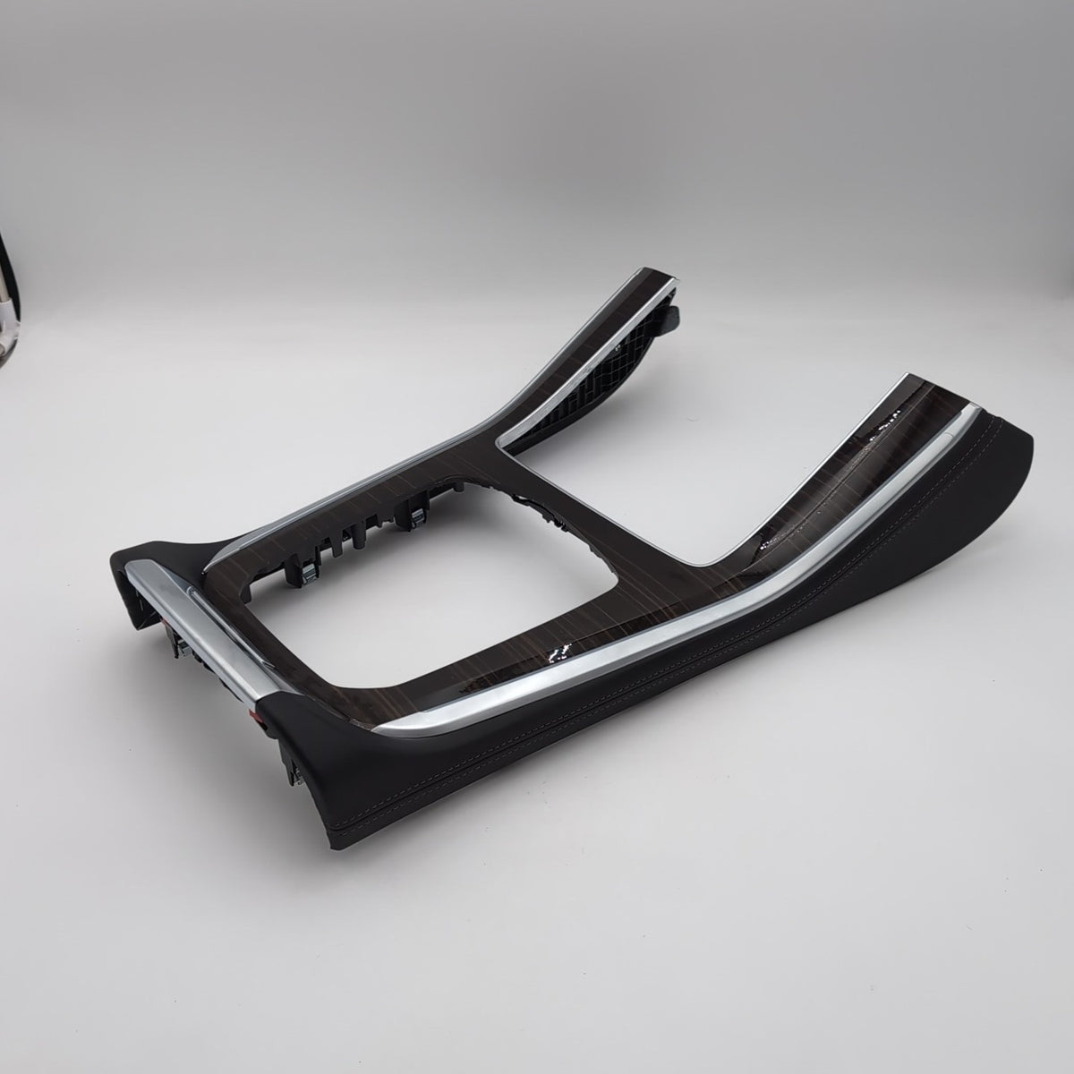 2019 - 2025 BMW X5 Center Console Trim Fineline Stripe Brown 9865022